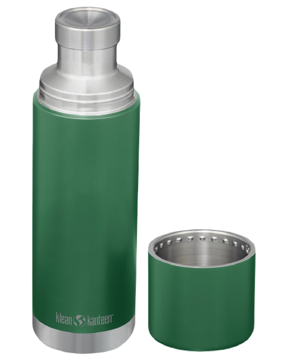 Fairway coloured Klean Kanteen Insulated TKPro Flask on white background #colour_fairway