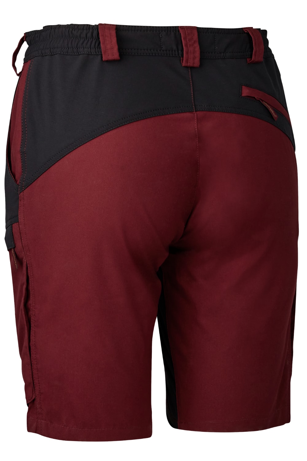 Deerhunter Lady Ann Shorts in Oxblood Red #colour_oxblood-red