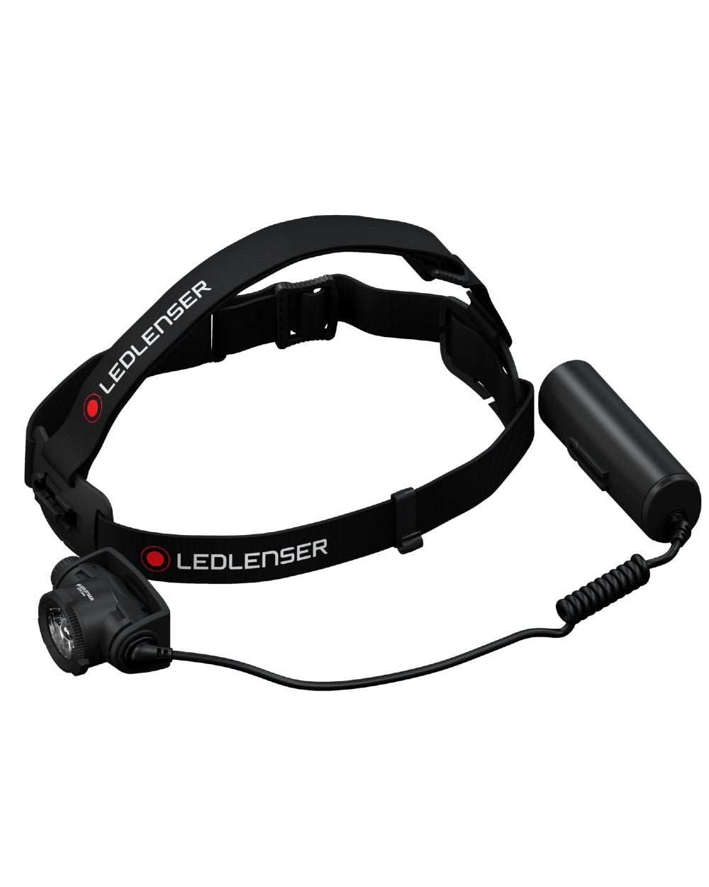 Black Coloured Led Lenser H7R Core Head Torch on white background #colour_black