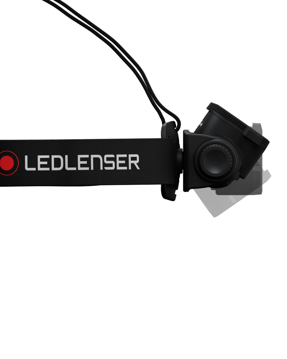 Black Coloured Led Lenser H7R Core Head Torch on white background #colour_black
