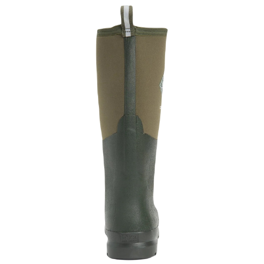Muck Boots Chore Classic Steel Toe Wellingtons in Moss