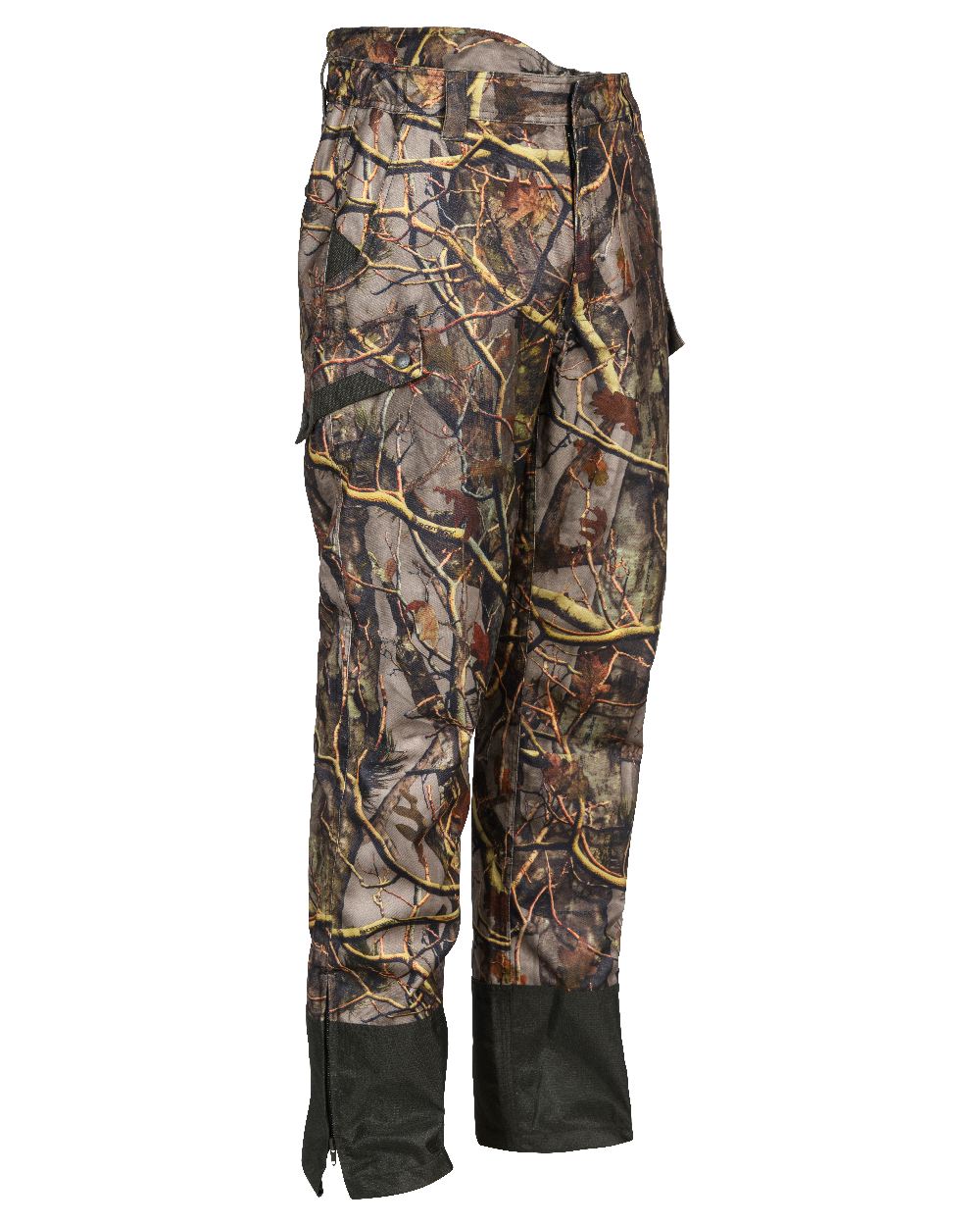Forest Evo coloured Percussion Brocard Camo Trousers on white bacground #colour_forest-evo