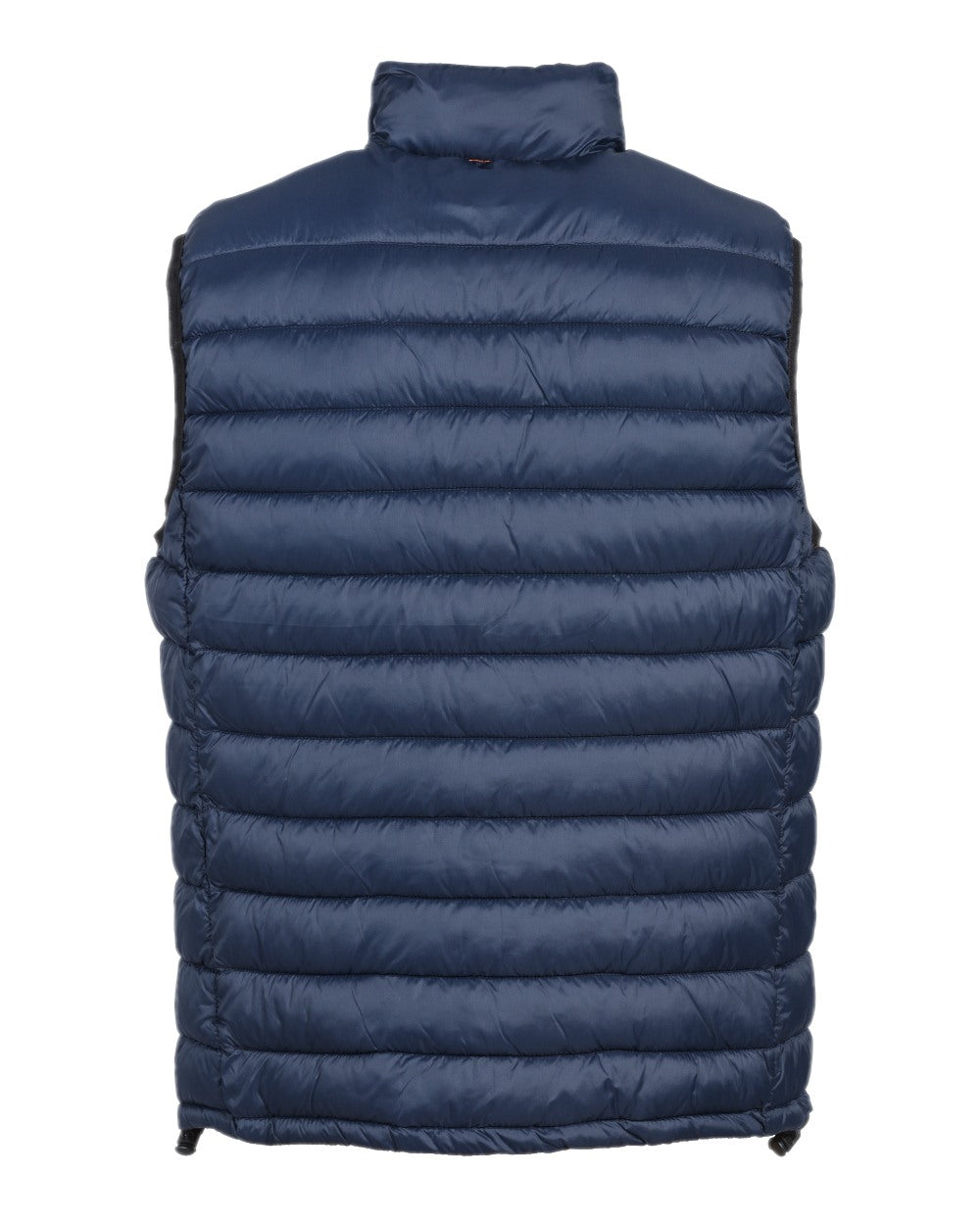 Blue coloured Percussion Trekking Quilted Gilet on white background #colour_blue