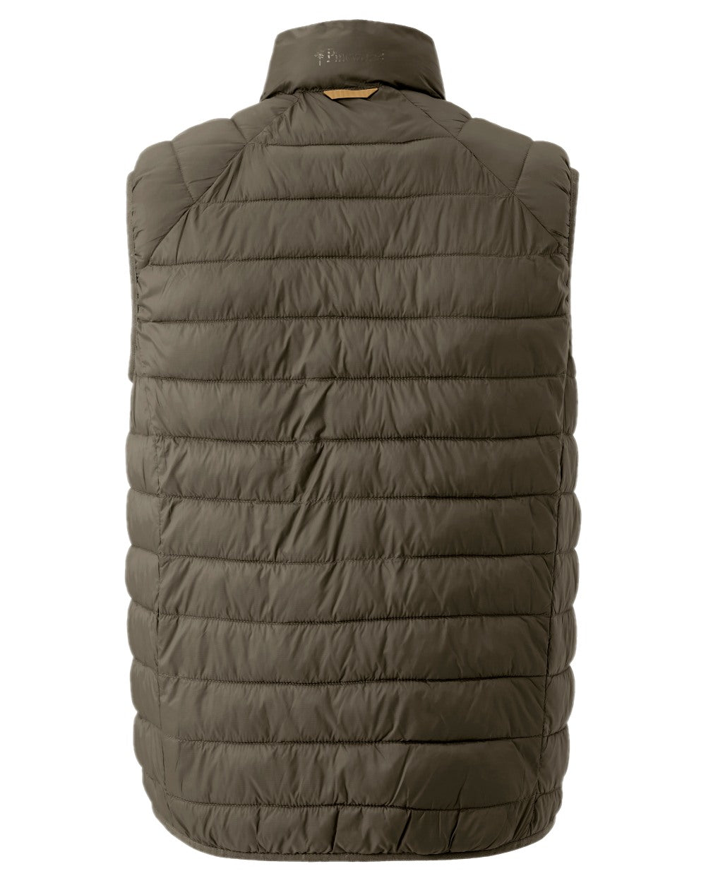 Clover Green Coloured Pinewood Mens Abisko Insulation Vest on white background #colour_clover-green