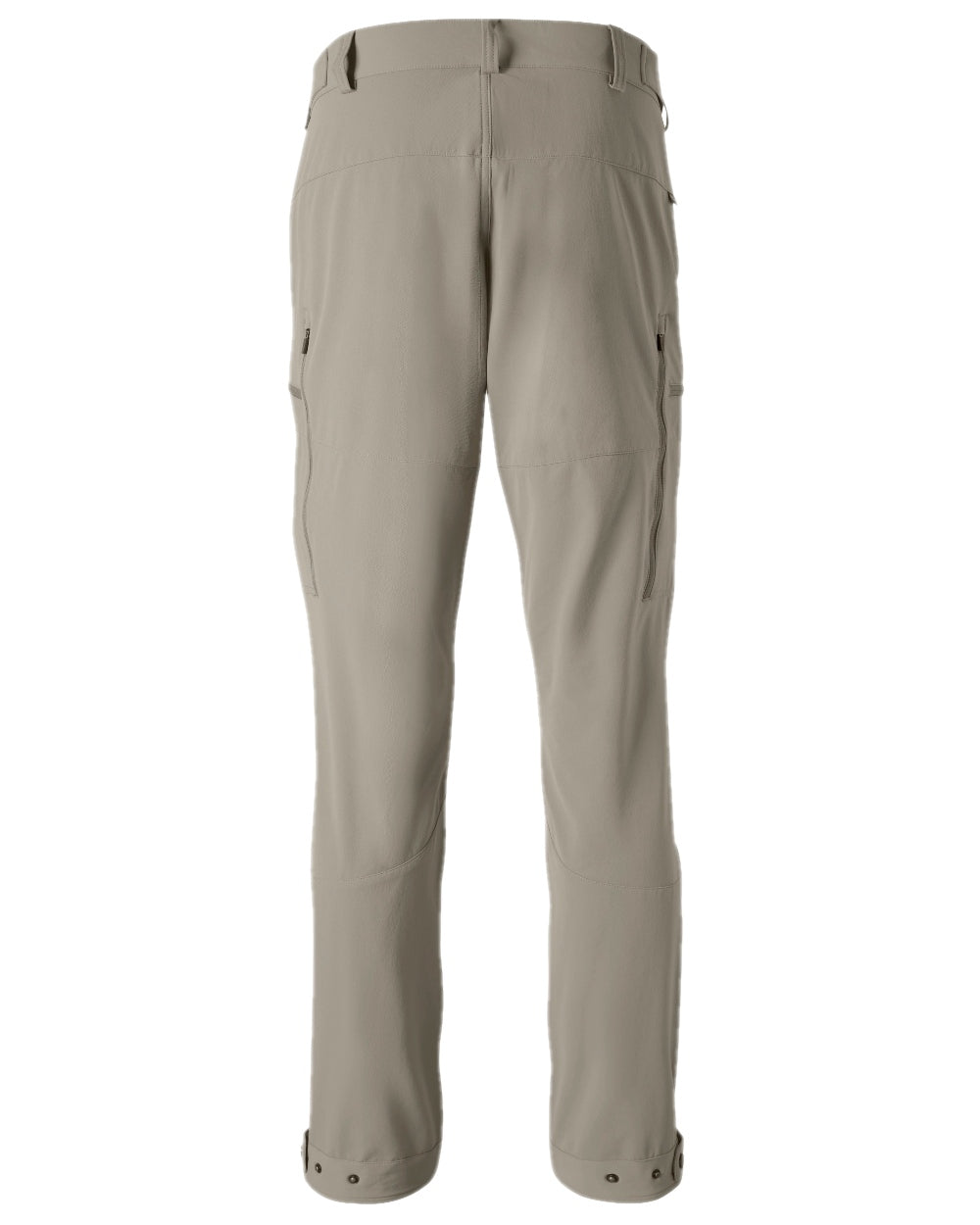 Mole Brown Coloured Pinewood Mens Abisko Light Stretch Trousers on white background #colour_mole-brown