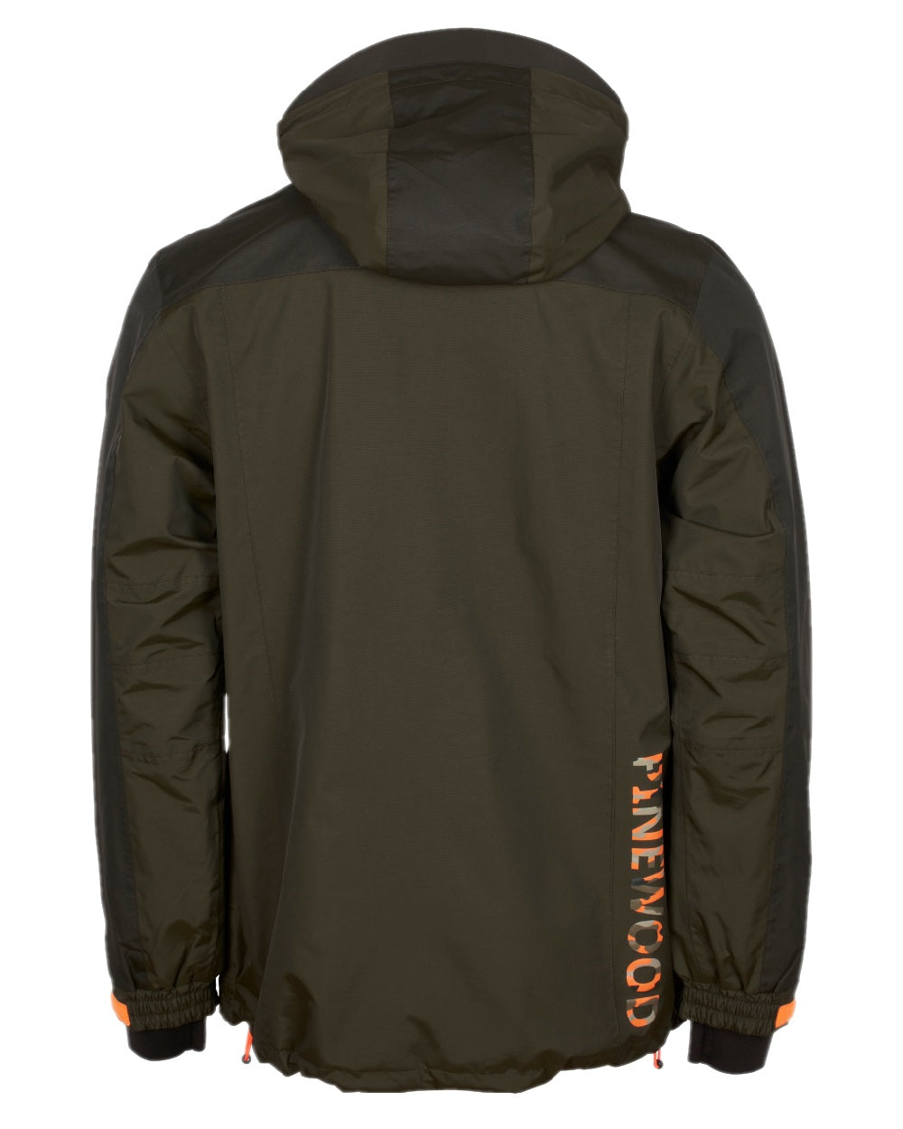 Green Dark Green Coloured Pinewood Mens Bolmen Fishing Jacket on white background #colour_green-dark-green