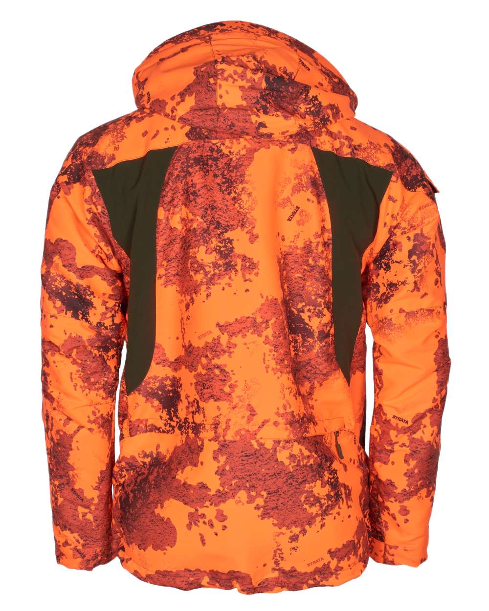 Strata Blaze Coloured Pinewood Mens Hunter Pro Xtreme 2.0 Camou Jacket on white background #colour_strata-blaze