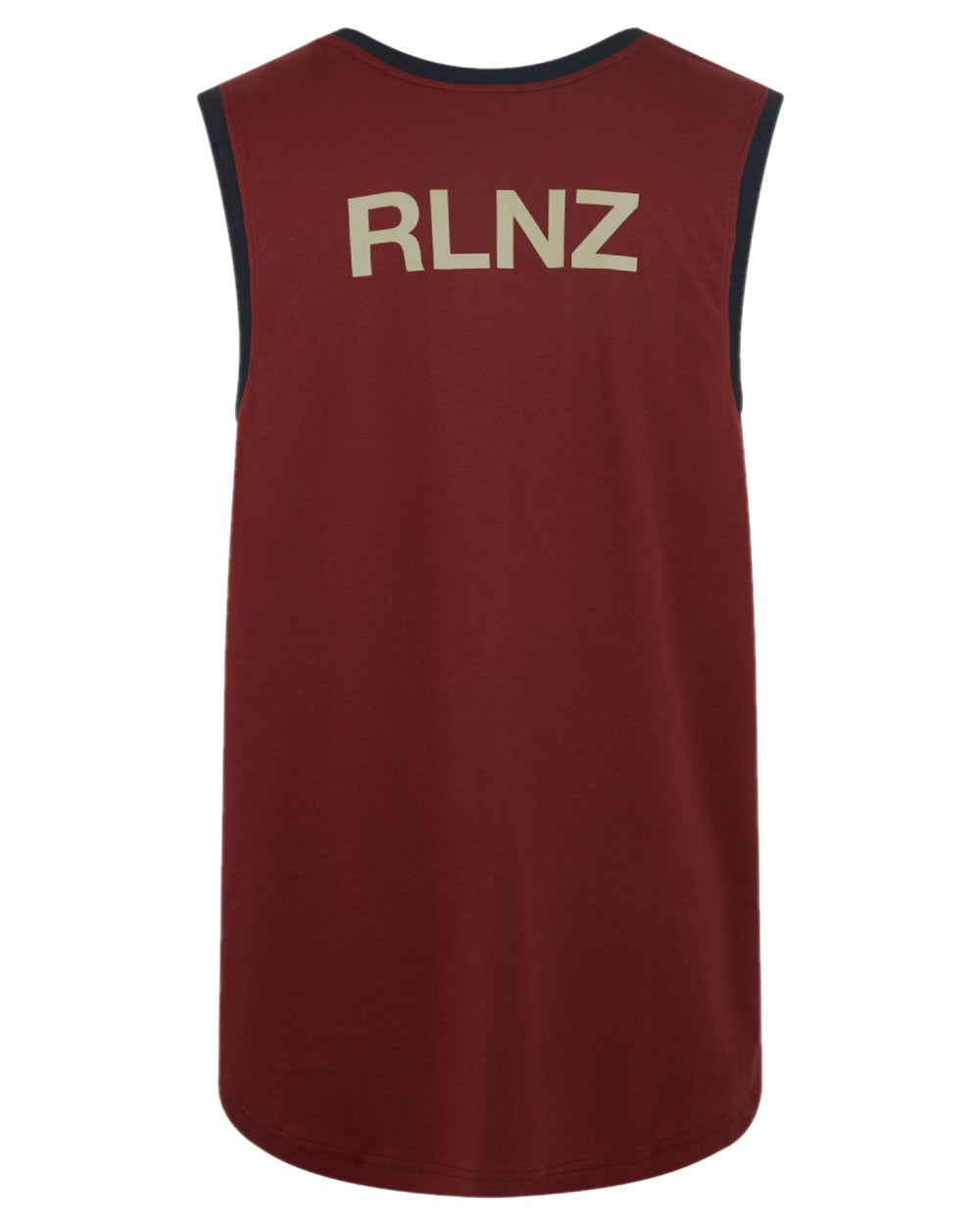 Rhubarb Multi coloured Ridgeline Backslider Singlet Top on white background #colour_rhubarb-multi
