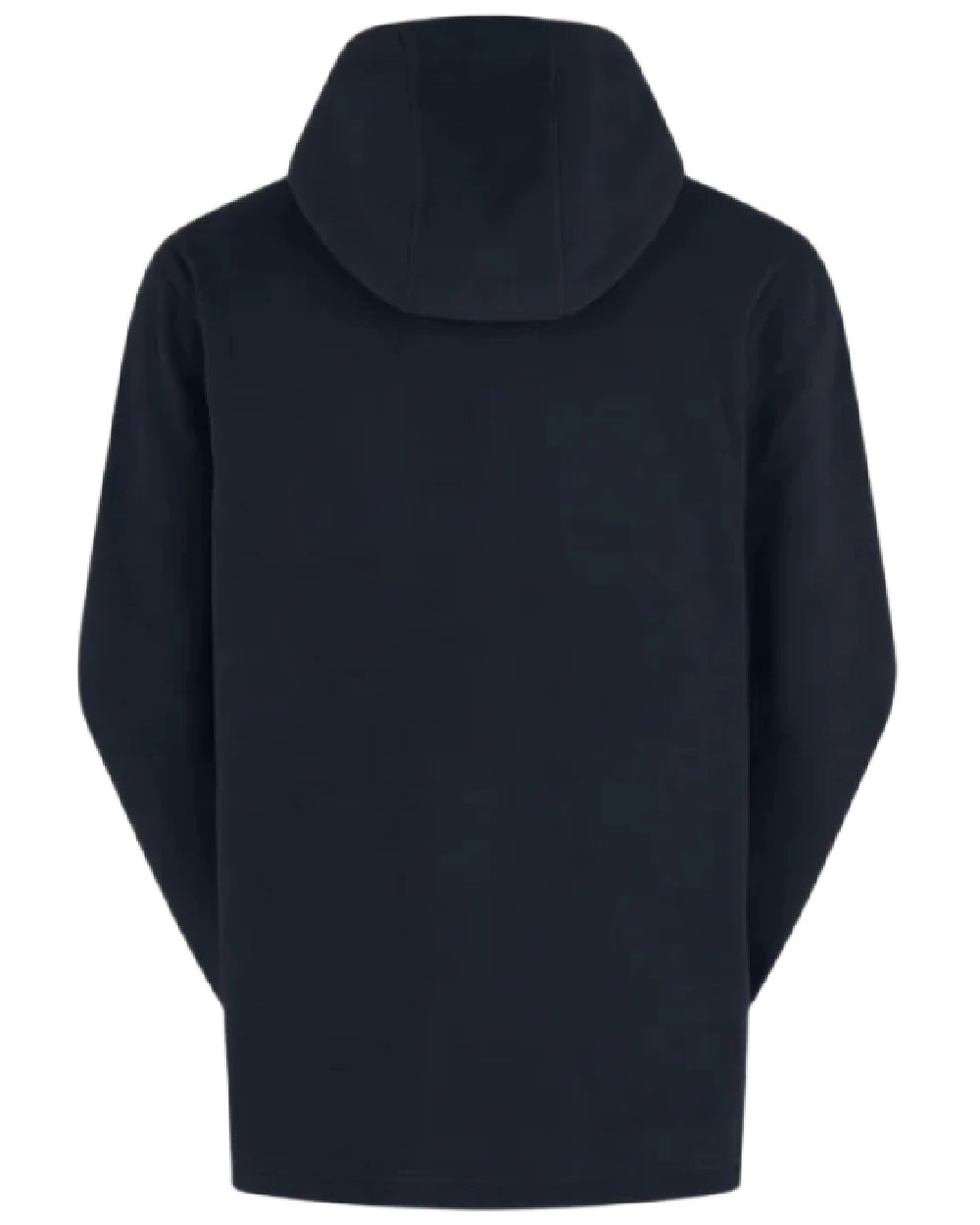 Navy Coloured Ridgeline Ballistic Hooded Fleece on white background #colour_navy