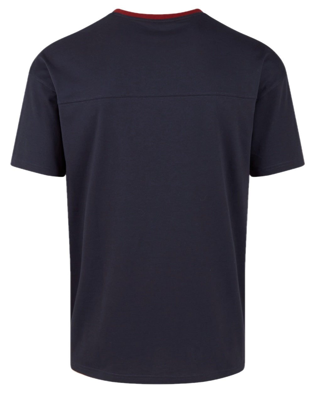 Navy coloured Ridgeline Hose Down T-Shirt on white background #colour_navy