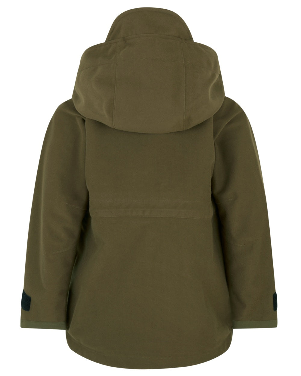 Teak coloured Ridgeline Kids Monsoon Classic Jacket on white background #colour_teak