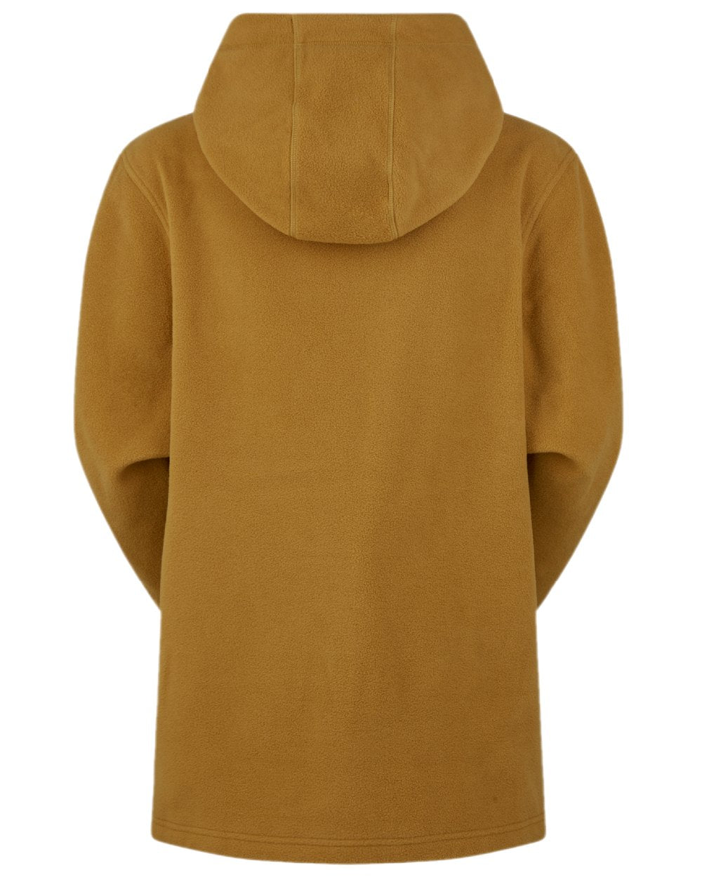 Ochre Coloured Ridgeline Ladies Ballistic Hoodie on white background #colour_ochre