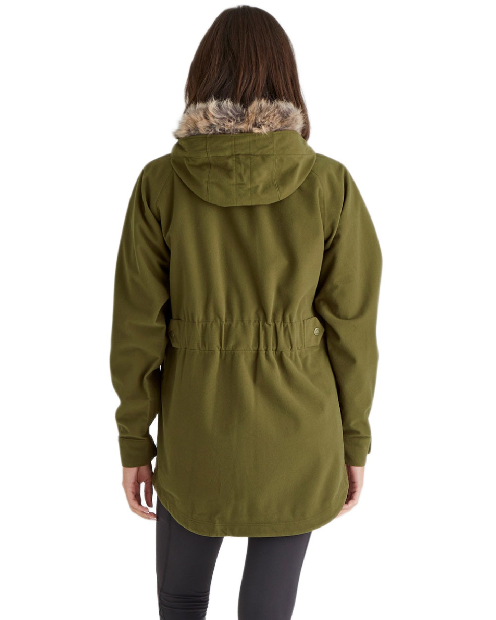 Teak Coloured Ridgeline Ladies Monsoon Nordic Jacket on white background #colour_teak