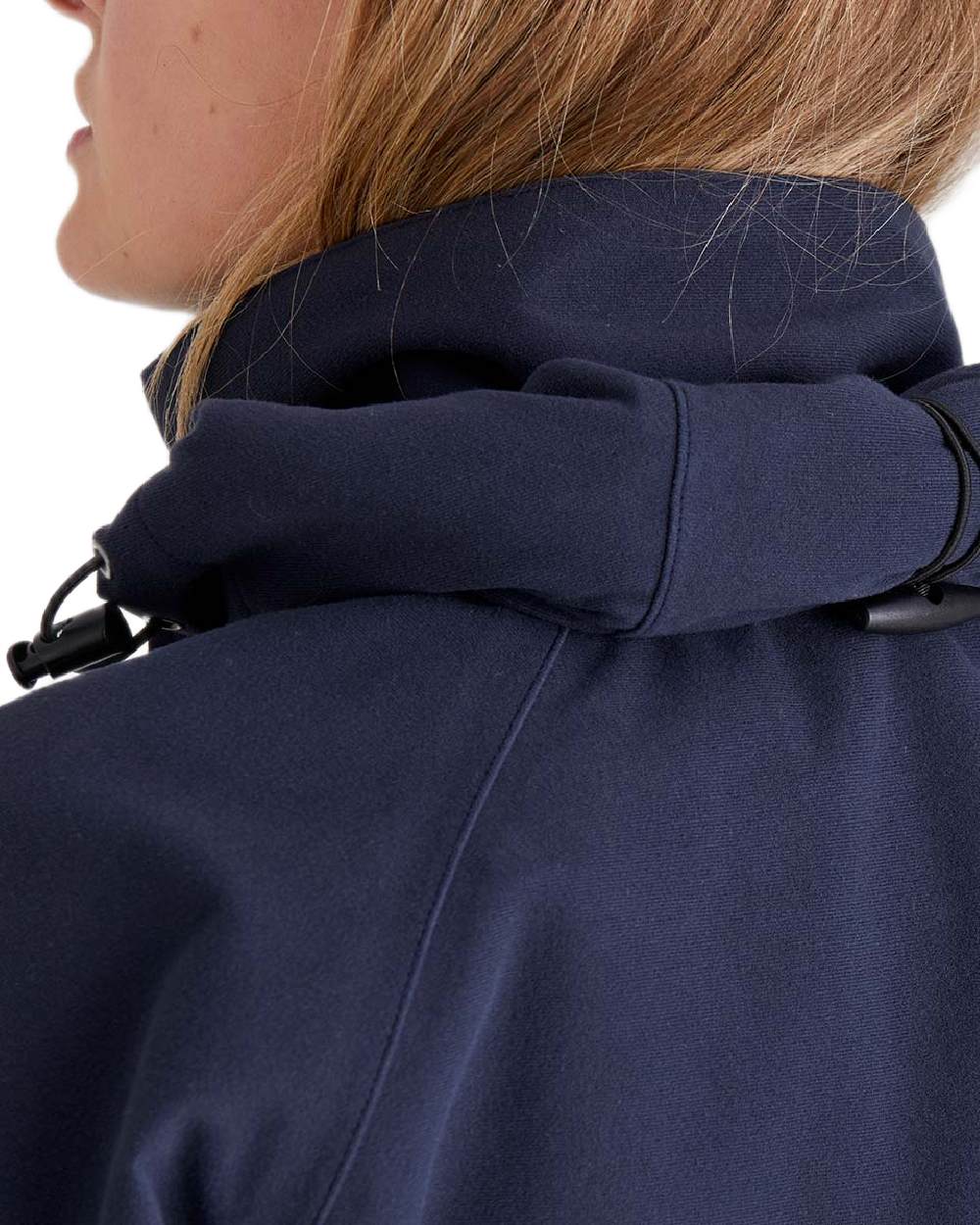 Navy Coloured Ridgeline Ladies Monsoon Waterproof Smock on white background #colour_navy