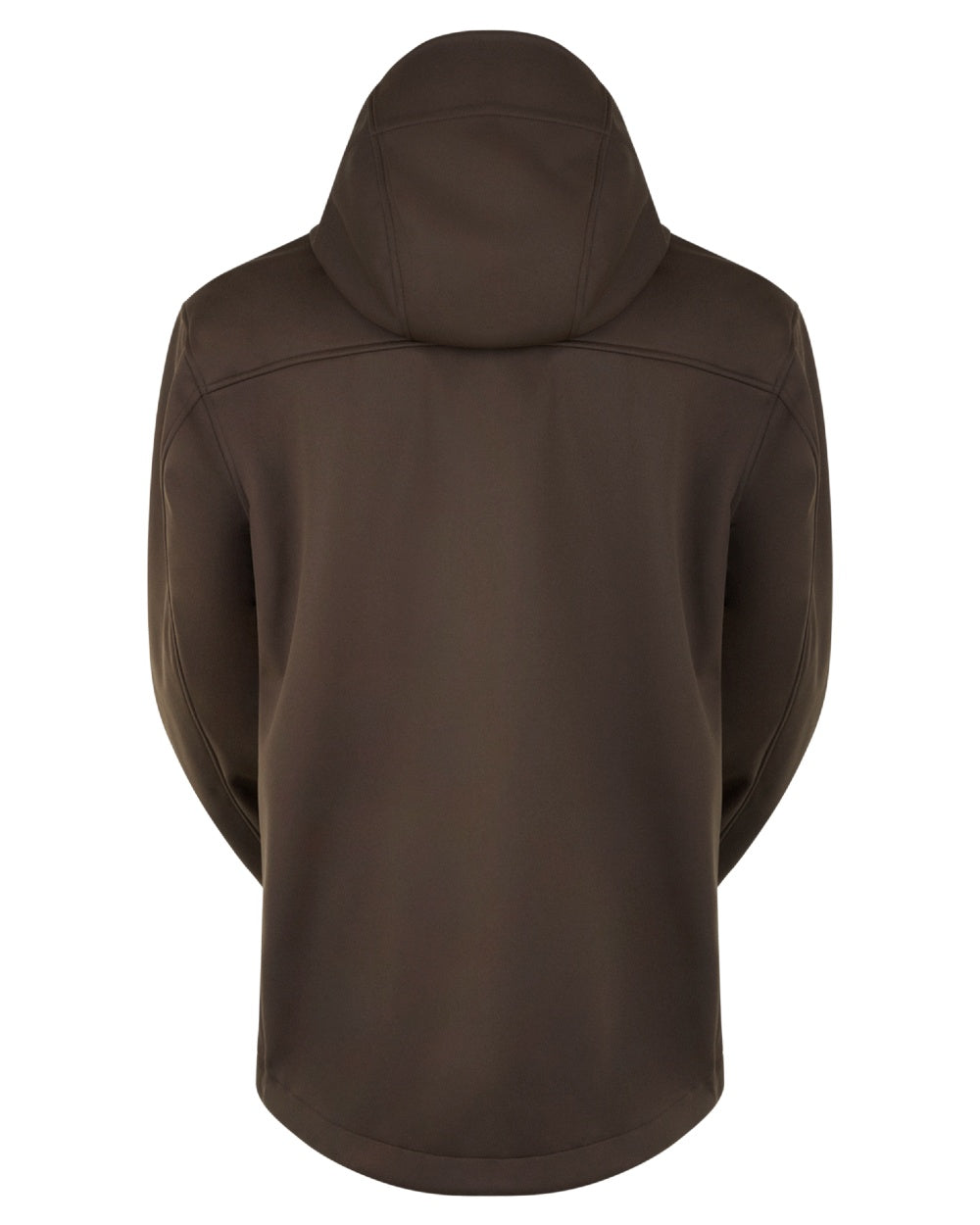 Bark coloured Ridgeline Mens Gradient Jacket on white background #colour_bark