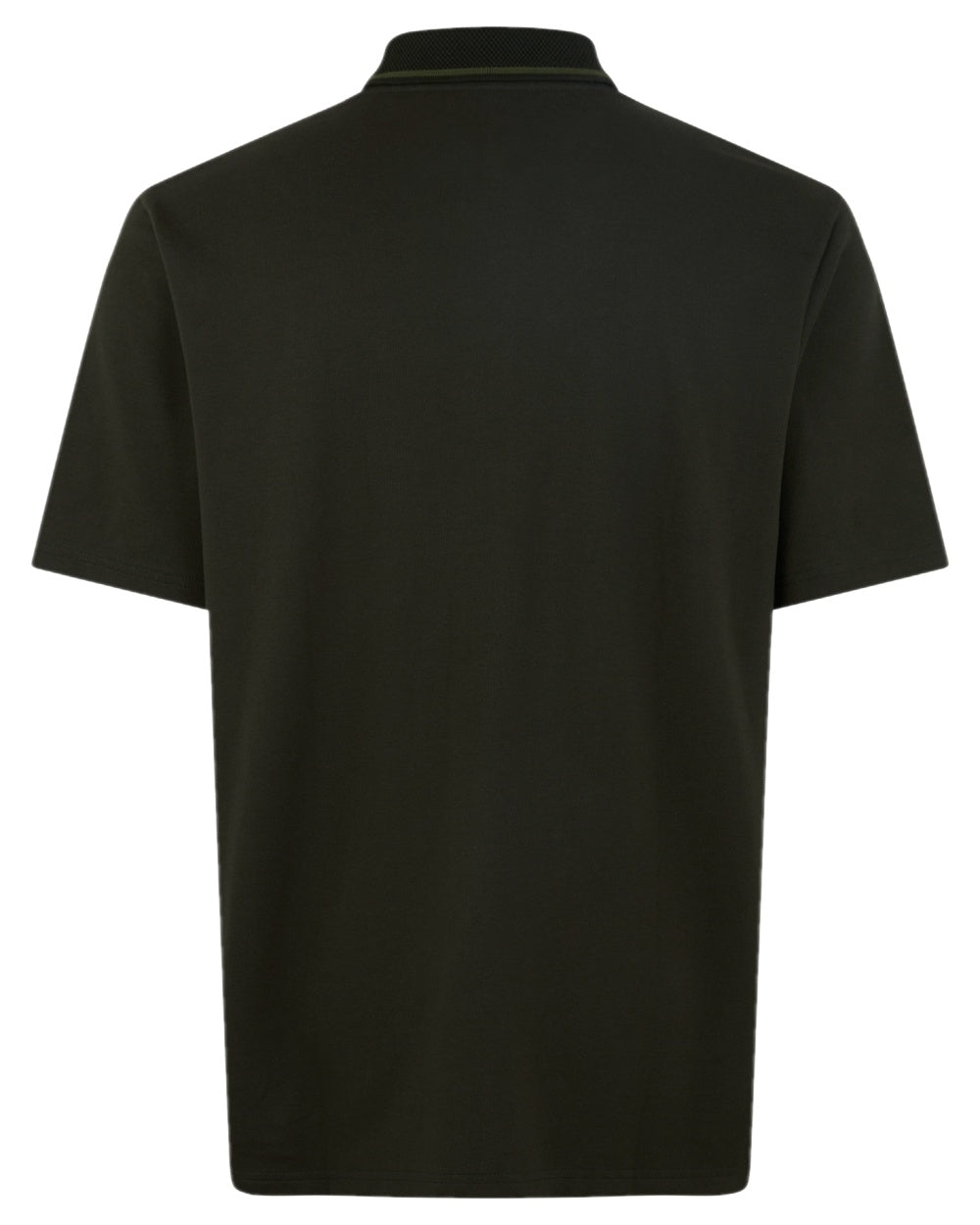 Deep Forest coloured Ridgeline Mens Kilworth Polo Shirt on white background #colour_deep-forest