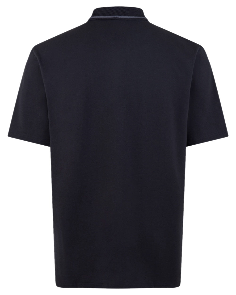 Navy coloured Ridgeline Mens Kilworth Polo Shirt on white background #colour_navy