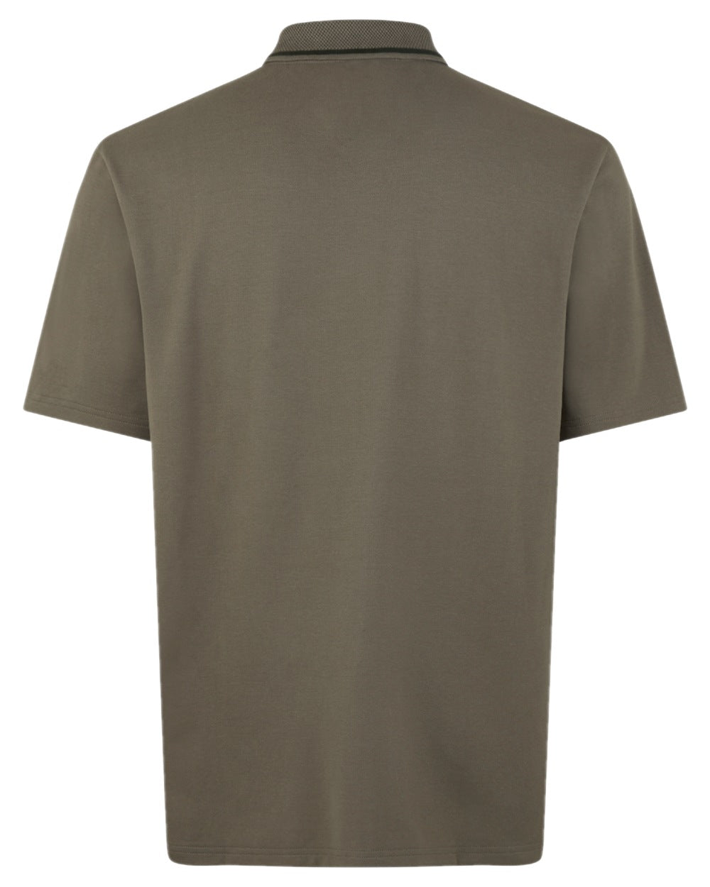 Olive coloured Ridgeline Mens Kilworth Polo Shirt on white background #colour_olive