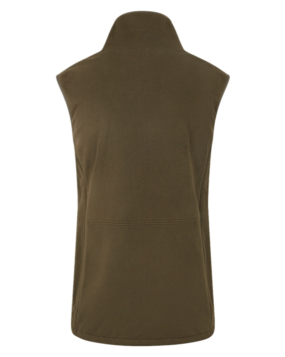 Moody Teak coloured Ridgeline Mens Kodiak Gilet on white background #colour_moody-teak