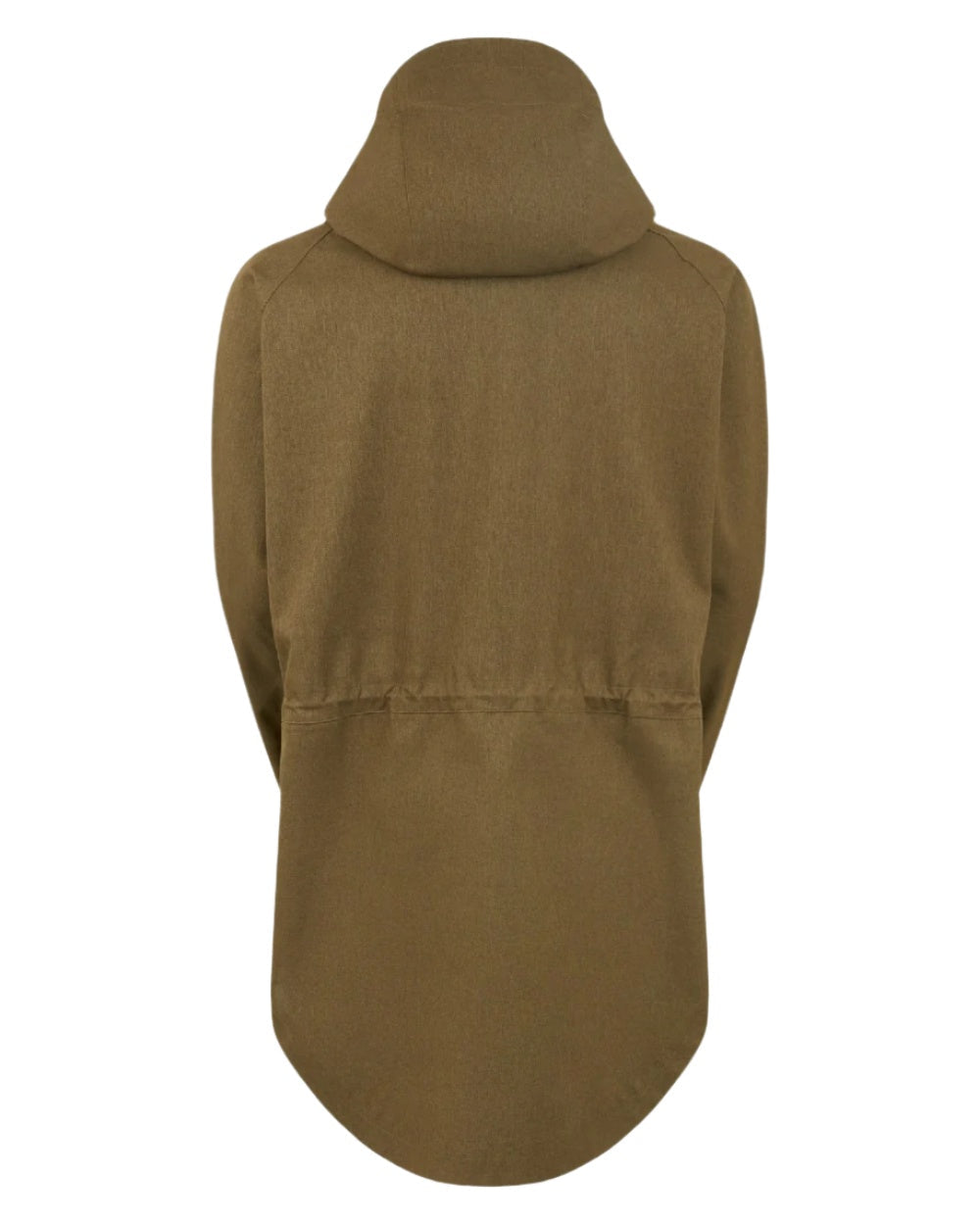 Teak coloured Ridgeline Mens Monsoon Light Smock on white background #colour_teak