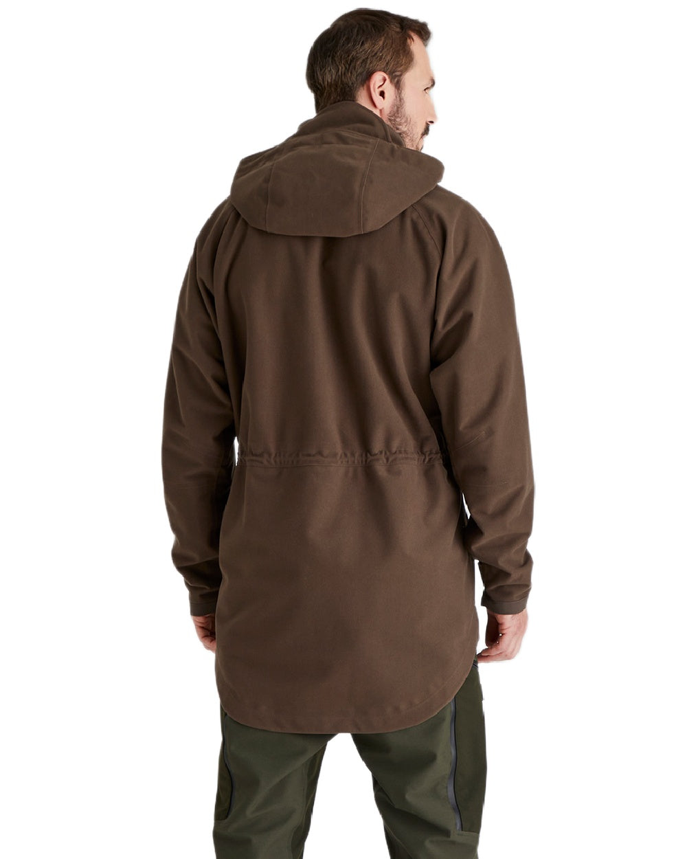Bark Coloured Ridgeline Monsoon Classic Waterproof Smock on white background #colour_bark