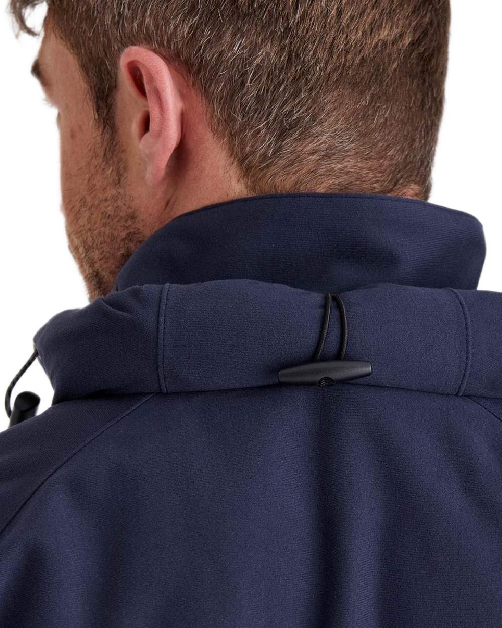 Navy Coloured Ridgeline Monsoon Classic Waterproof Smock on white background #colour_navy