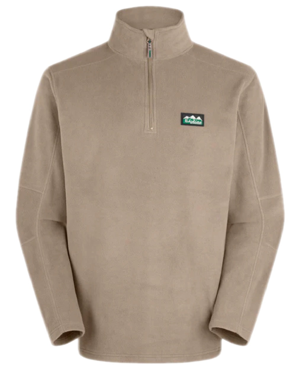 Roasted Cashew Coloured Ridgeline Narvik Fleece on white background #colour_roasted-cashew