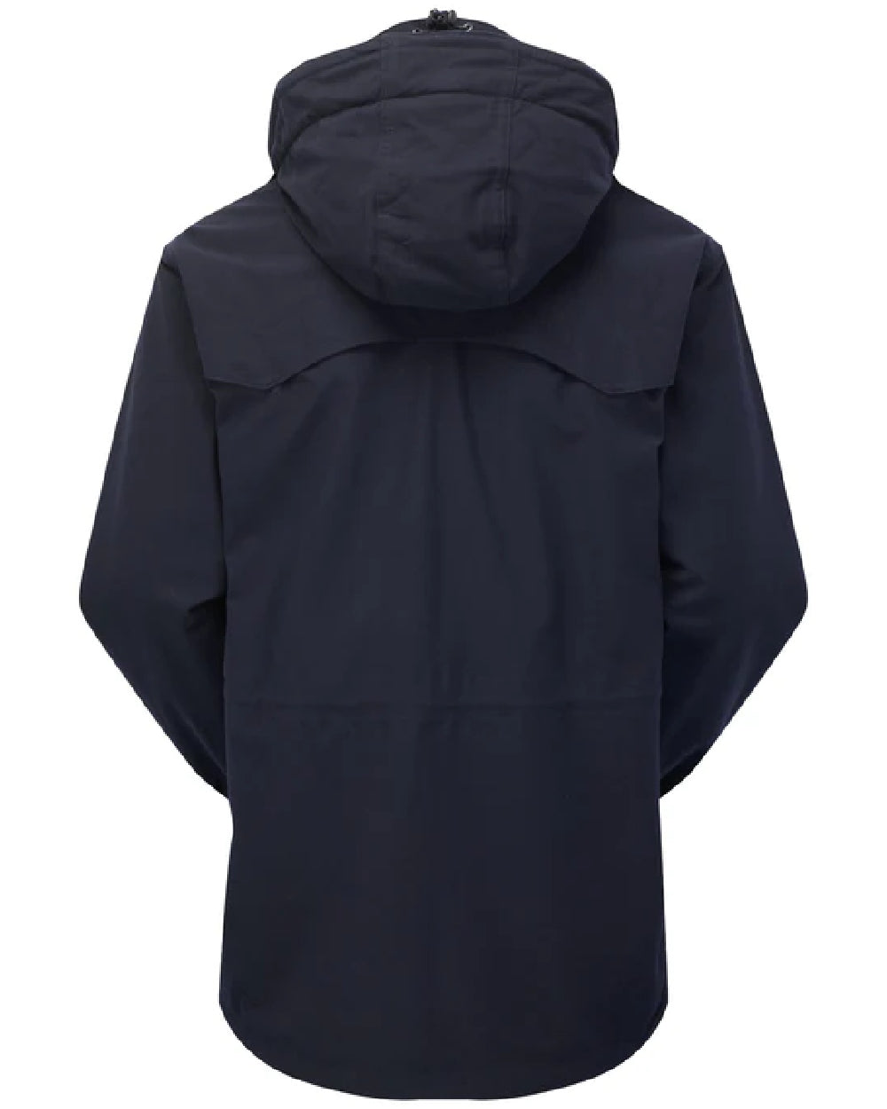 Navy coloured Ridgeline Torrent III Waterproof Jacket on white background #colour_navy