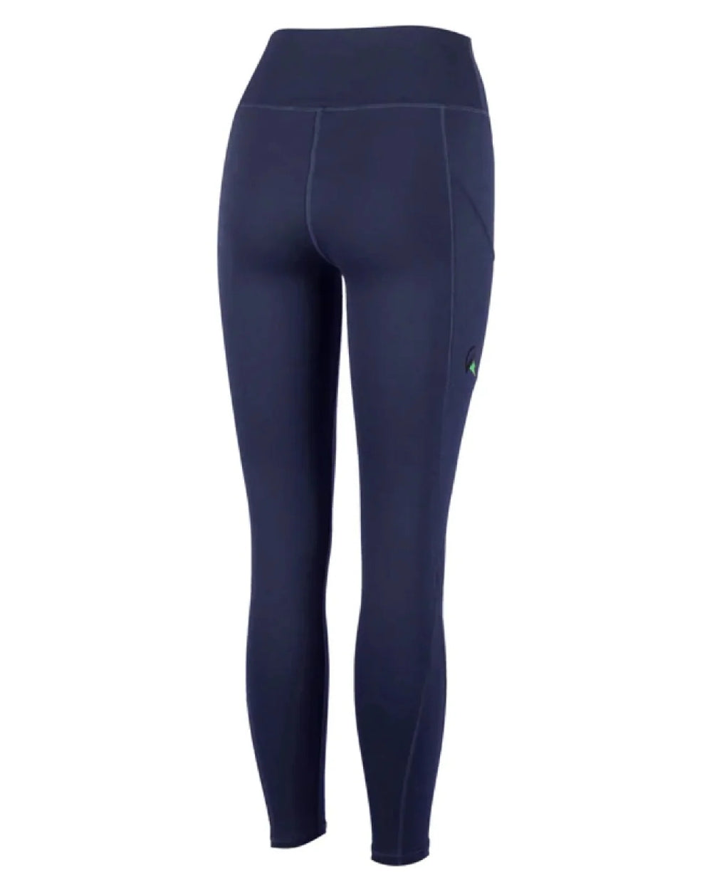 Navy coloured Ridgeline Womens Infinity Leggings on white background #colour_navy