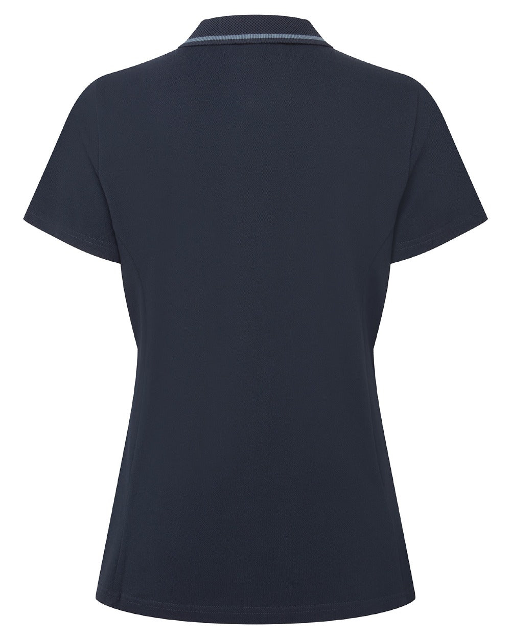 Navy coloured Ridgeline Womens Kilworth Polo Shirt on white background #colour_navy