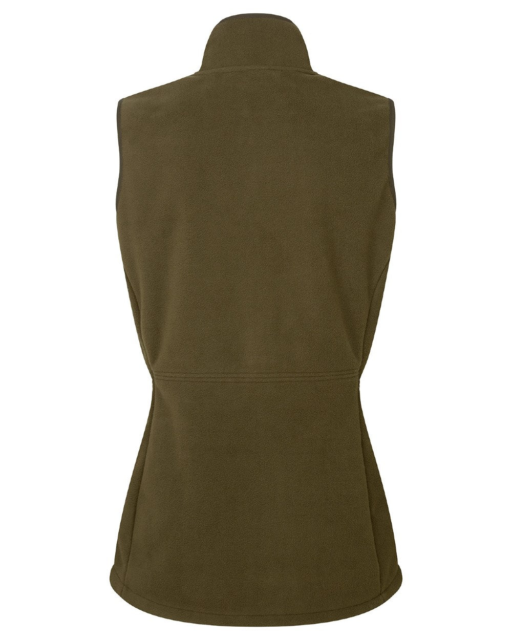 Moody Teak coloured Ridgeline Womens Kodiak Gilet on white background #colour_moody-teak