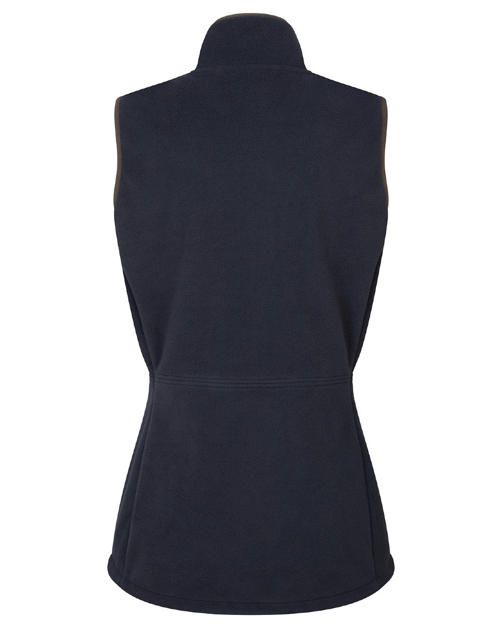 Navy coloured Ridgeline Womens Kodiak Gilet on white background #colour_navy