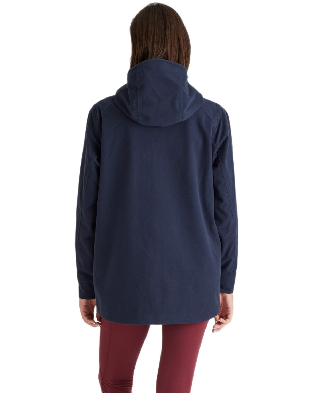 Navy coloured Ridgeline Womens Rhea Jacket on white background #colour_navy