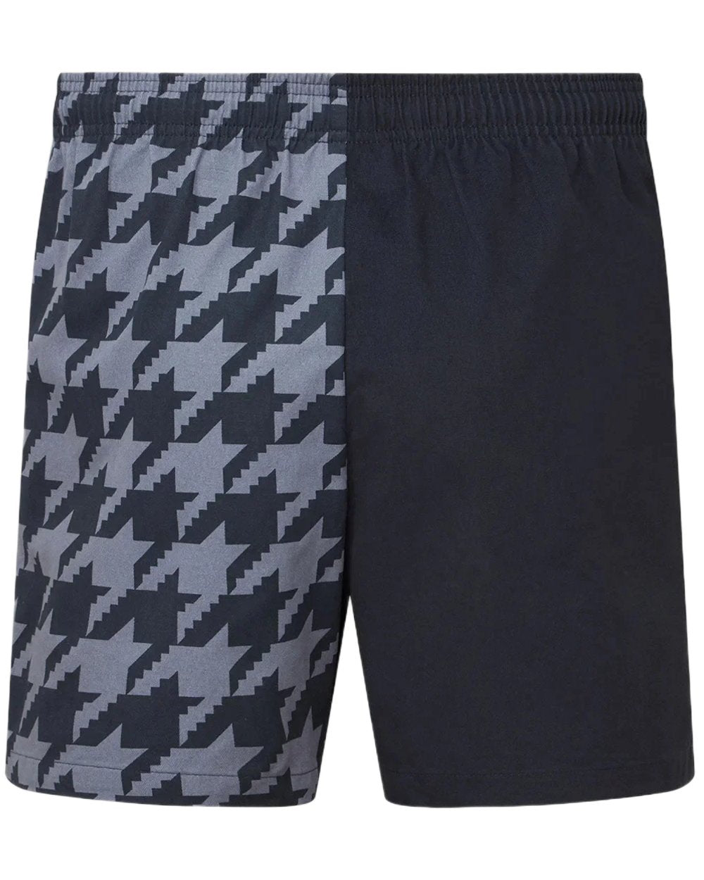 Navy Print Coloured Ridgeline Backslider Shorts on white background #colour_navy-print