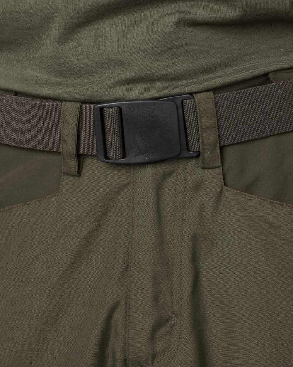 Dark Brown Coloured Seeland Arc Belt On A White Background #colour_dark-brown