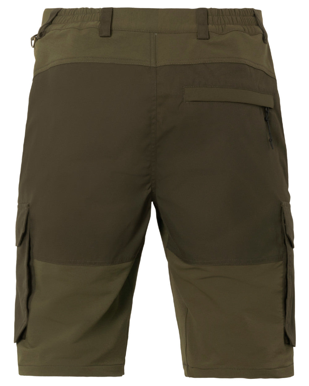 Light Pine Grizzly Brown Coloured Seeland Elm Shorts on white background #colour_light-pine-grizzly-brown