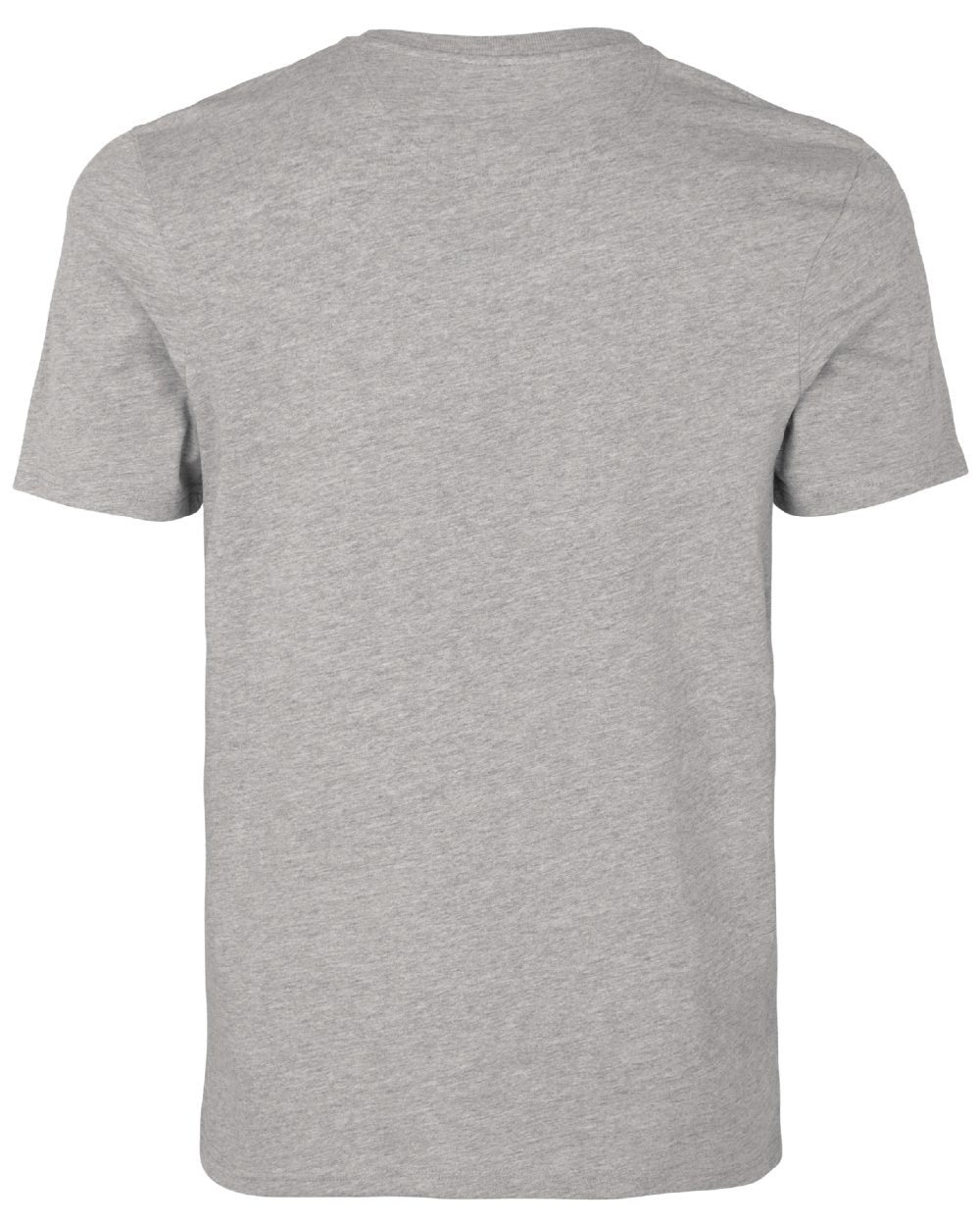 Dark Grey Melange Coloured Seeland Falcon T-Shirt on white background #colour_dark-grey-melange