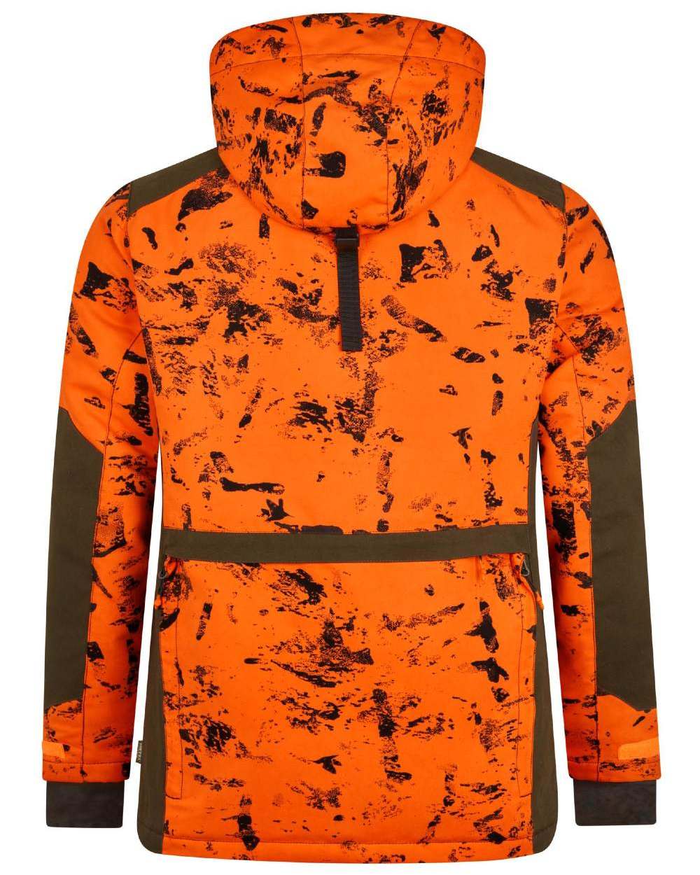InVis Orange Blaze Coloured Seeland Helt Shield Jacket on white background #colour_invis-orange-blaze