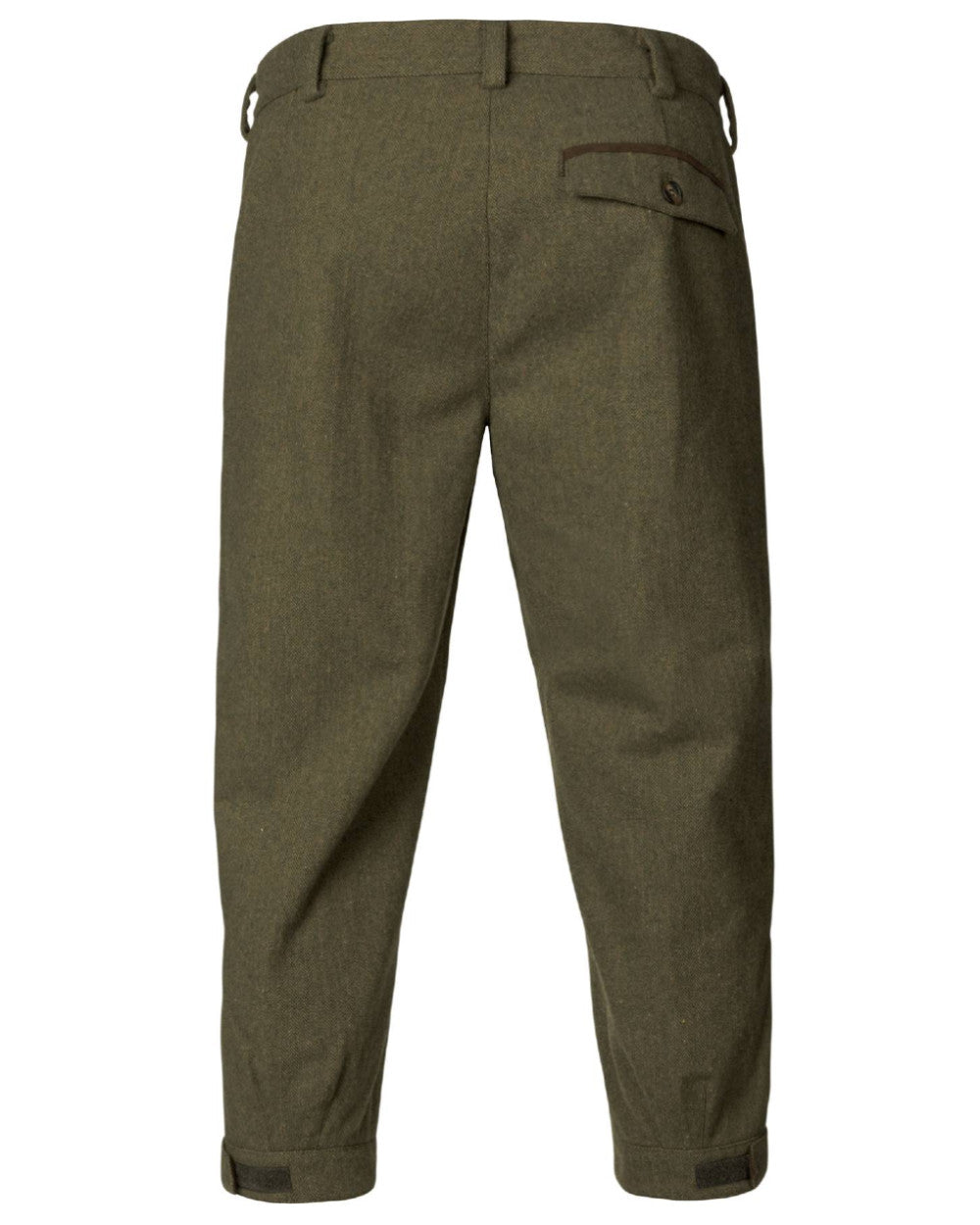 Moss Green Coloured Seeland Hillside Breeks on white background #colour_moss-green