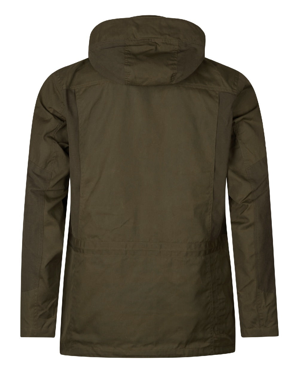 Pine Green Dark Brown Coloured Seeland Key-Point Elements Jacket on white background #colour_pine-green-dark-brown