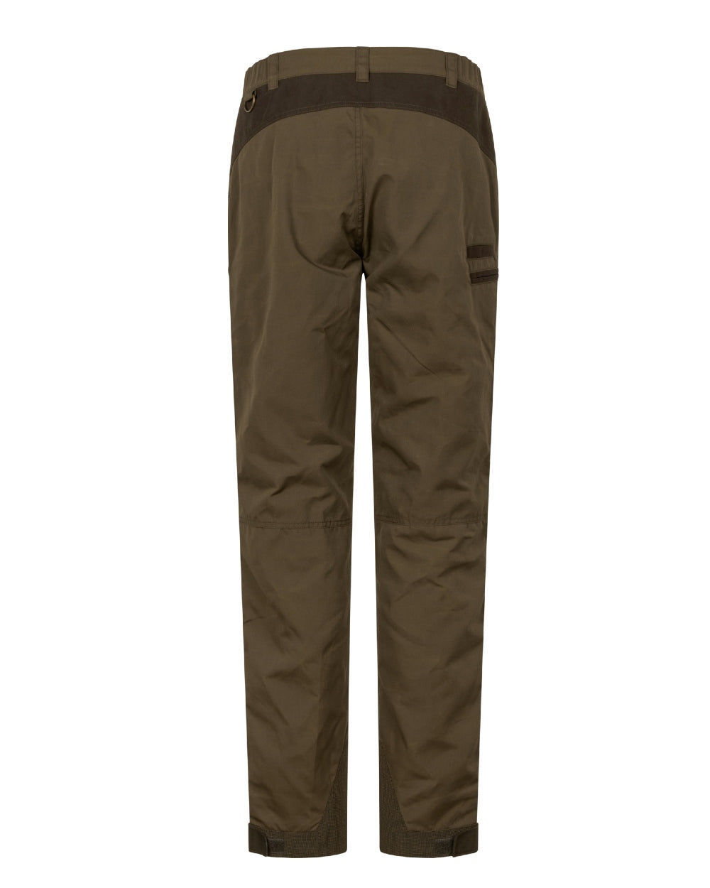 Pine Green Grizzly Brown coloured Seeland Key-Point Kora Trousers on white background #colour_pine-green-grizzly-brown