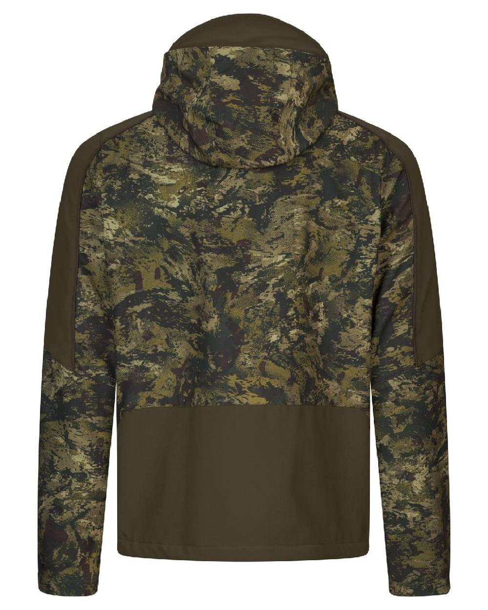 InVis MPC Green Coloured Seeland Mens Chaser Aero Camo Jacket on outdoor background #colour_inVis-mpc-green