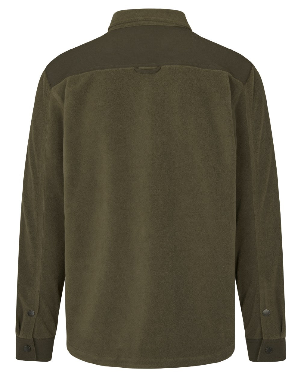 Grape Leaf Coloured Seeland Mens Gust Fleece Shirt on white background #colour_grape-leaf