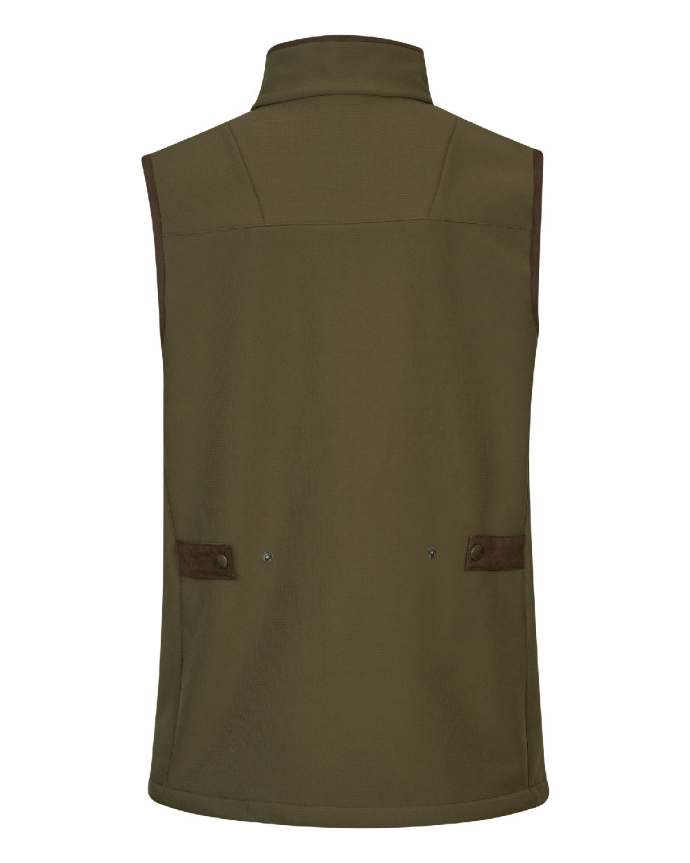 Light Pine Coloured Seeland Mens Wenlock Waistcoat on white background #colour_light-pine