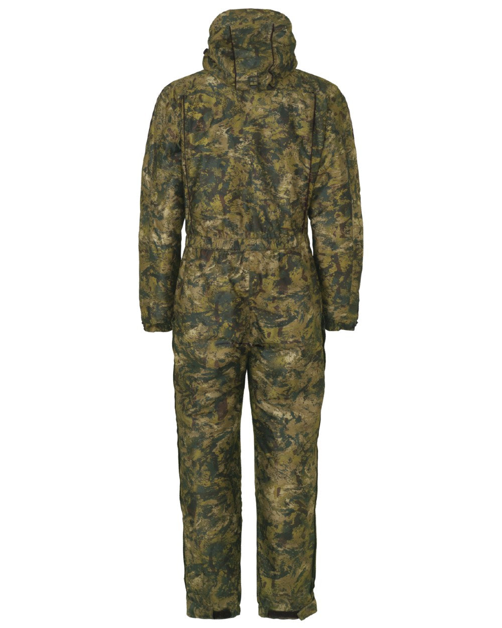 InVis Green Coloured Seeland Outthere Camo Onepiece on white background #colour_invis-green