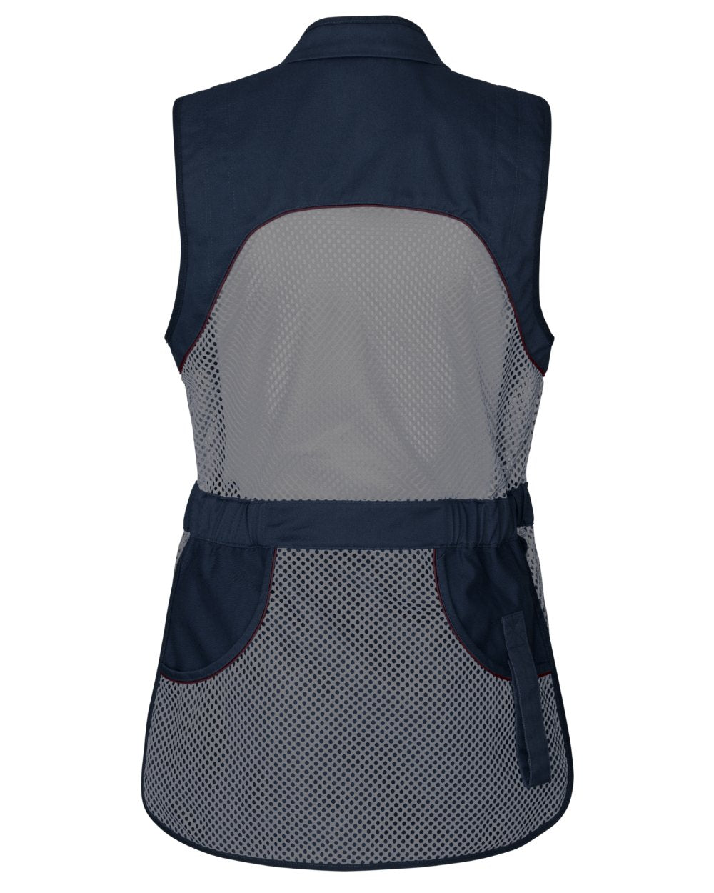 Classic Blue Coloured Seeland Skeet II Lady Waistcoat on White background #colour_classic-blue