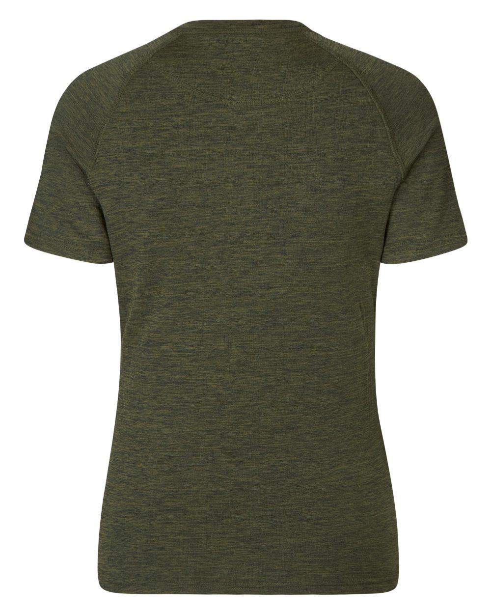 Pine Green Coloured Seeland Womens Active Short Sleeve T-Shirt on White background #colour_pine-green