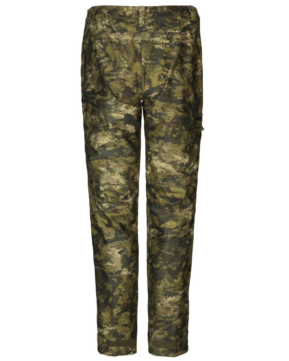 InVis MPC Green Coloured Seeland Womens Avail Camo Trousers on white background #colour_invis-mpc-green