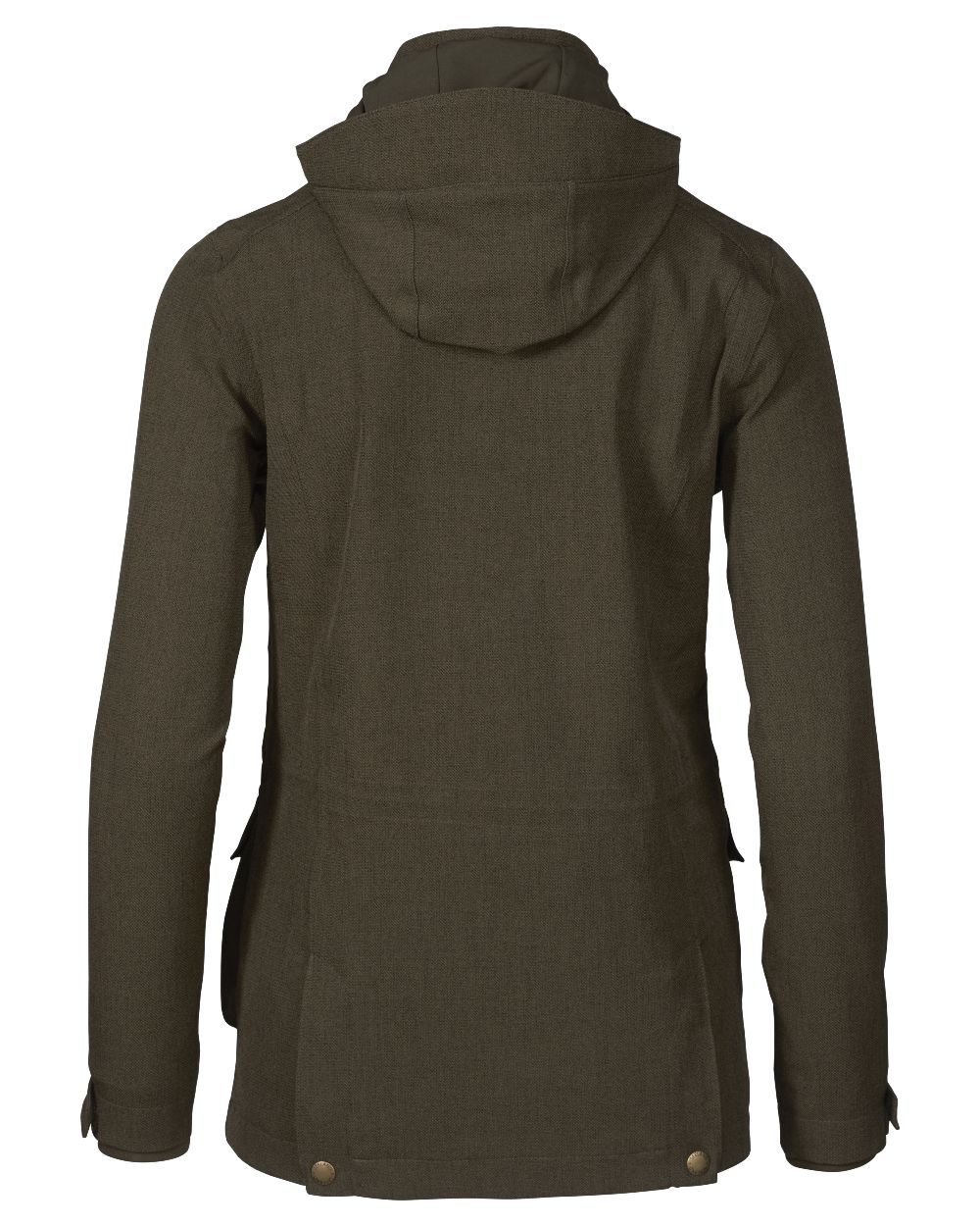 Shaded Olive coloured Seeland Woodcock Advanced Ladies Jacket on white background #colour_shaded-olive