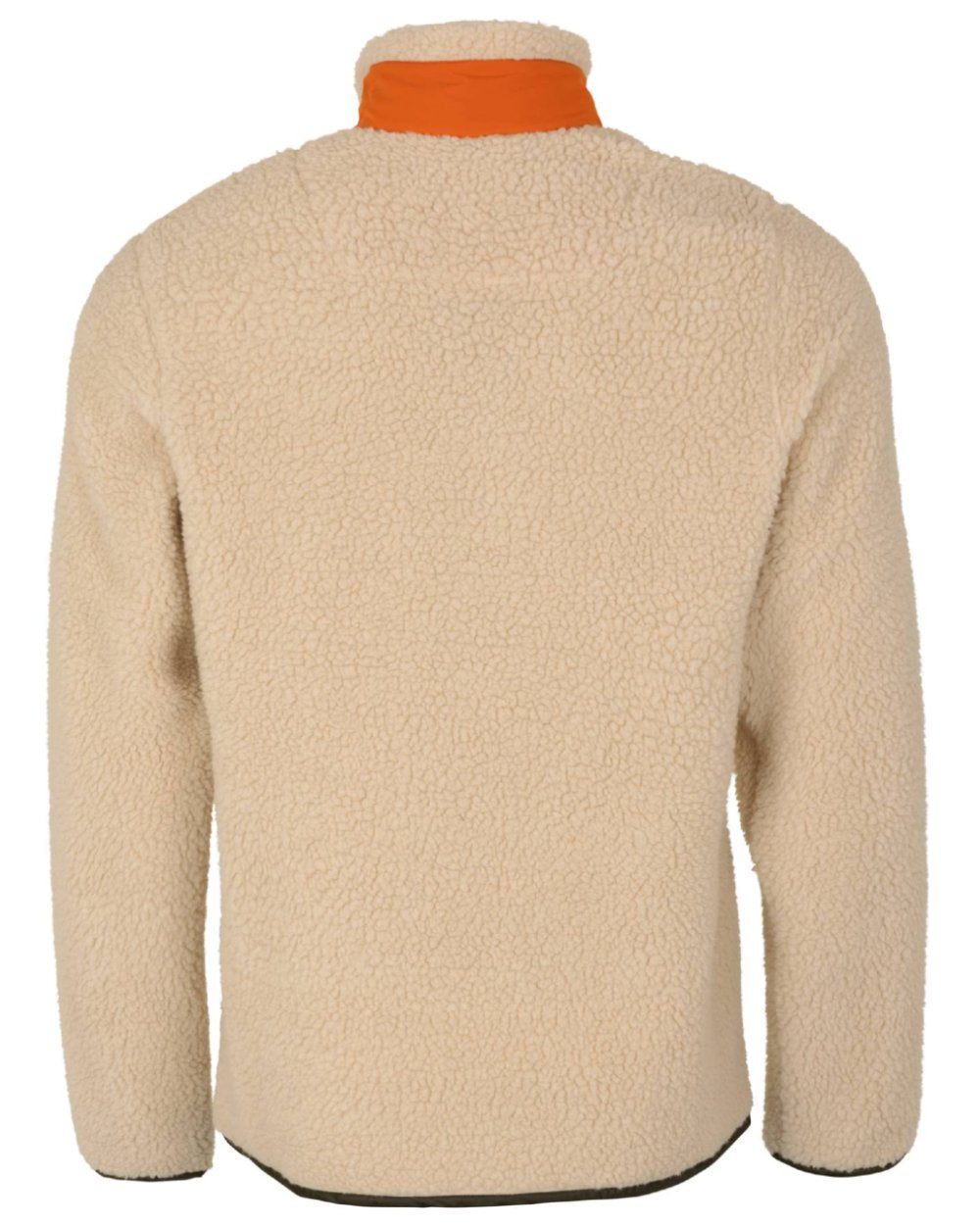 Sandshell Coloured Seeland Zephyr Fleece Jacket on White background #colour_sandshell